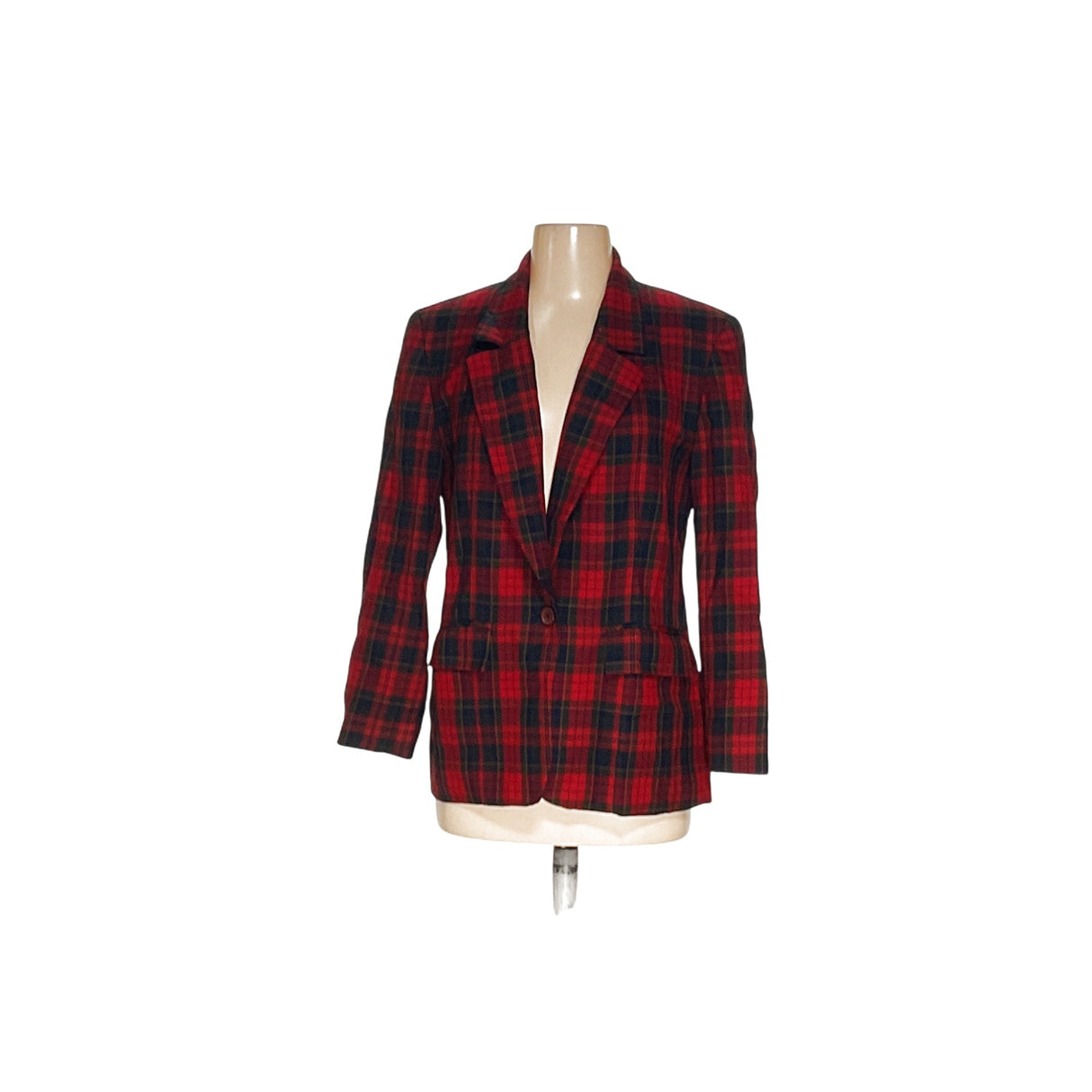 Pendleton Red Tweed Blazer - Women's Size 6