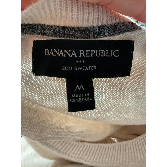 Banana Republic Men's Beige Cotton Sweater