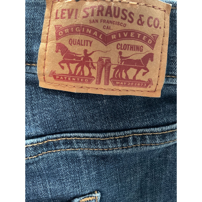 Levi's Women's Plus Size 20W Blue Ankle Jeans