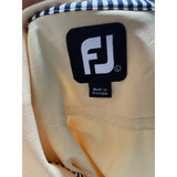 Footjoy Men's Yellow Polo - Size L