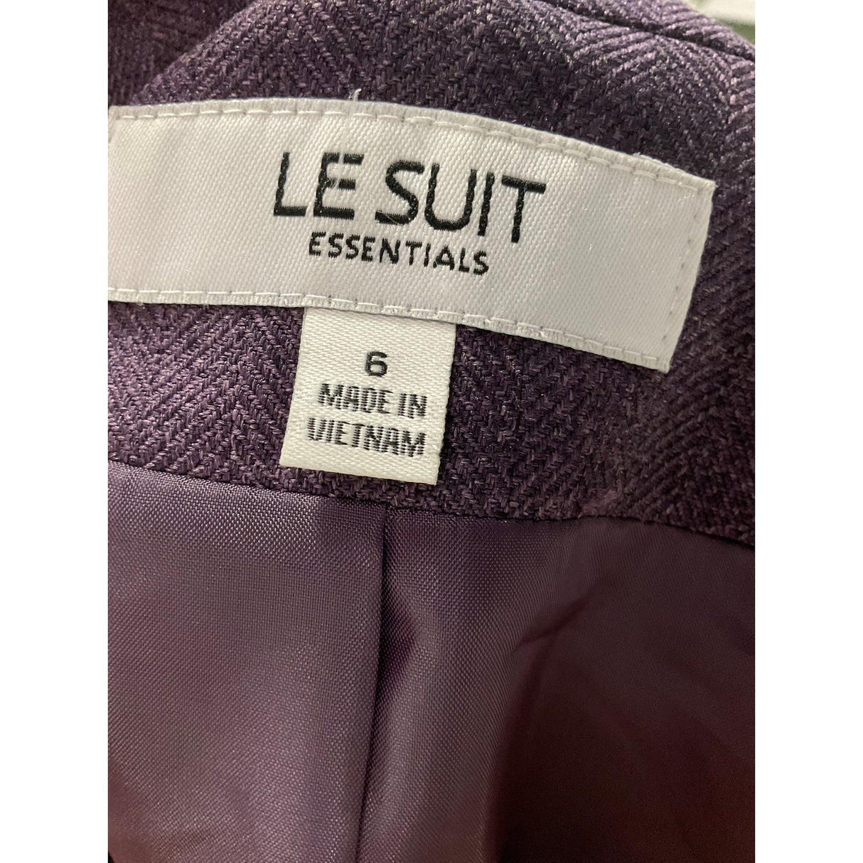 Le Suit Purple Blazer - Size 6