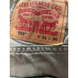 Men's Levi's Straight Pants - Brown (Size 31, 28 in)