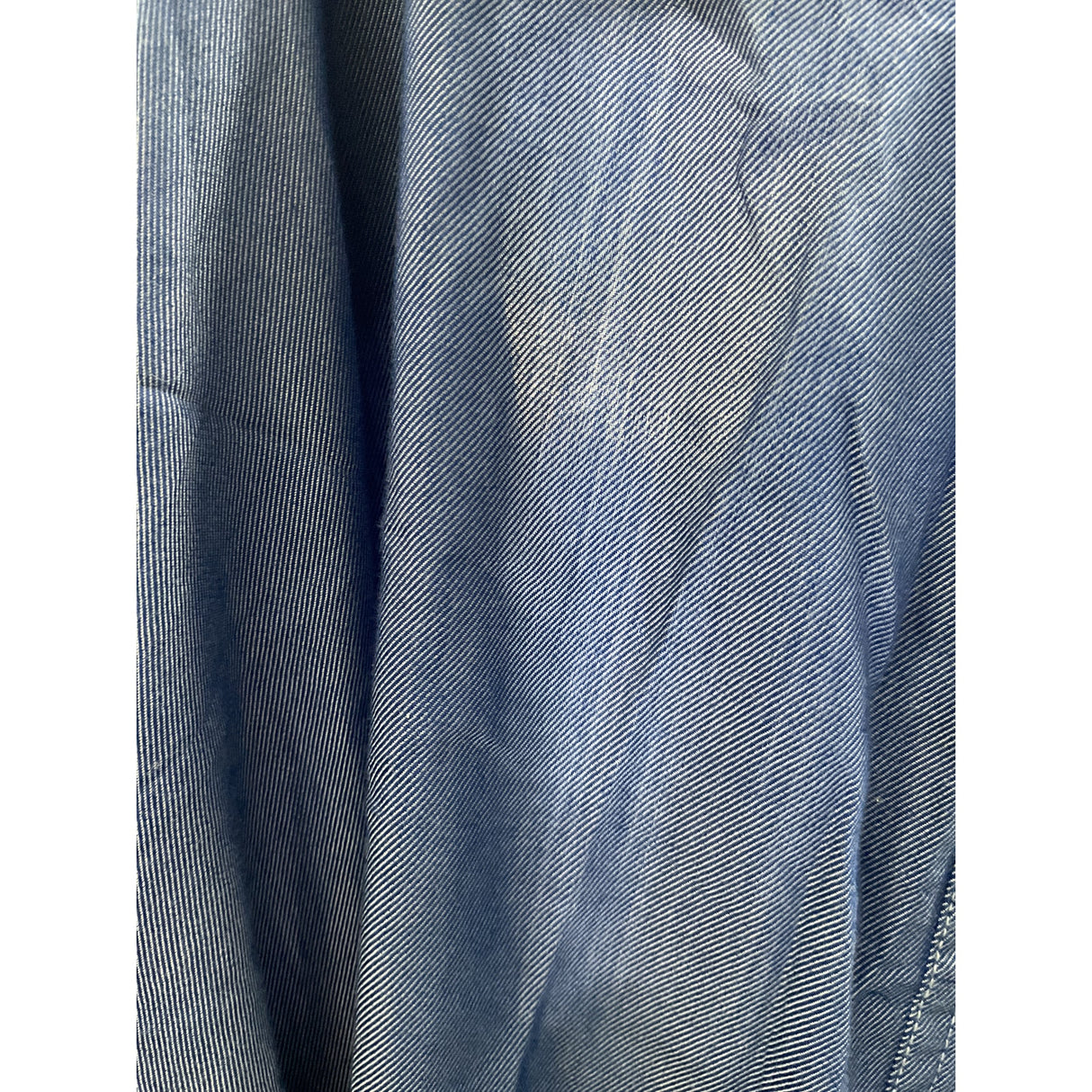 Nautica Blue Cotton Dress Shirt - Men's L