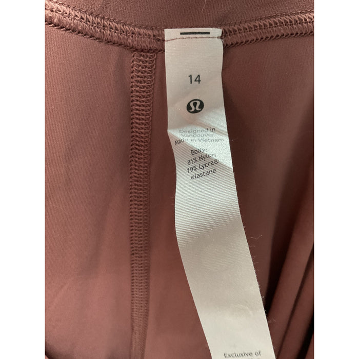 Lululemon Women's Pink Capri Leggings