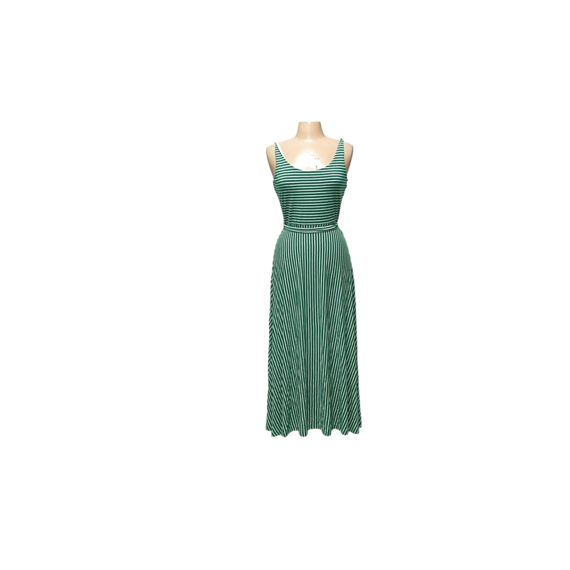 LOFT Green A-Line Dress - Size S