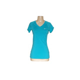 Nike Women's Blue Activewear Top - Size S