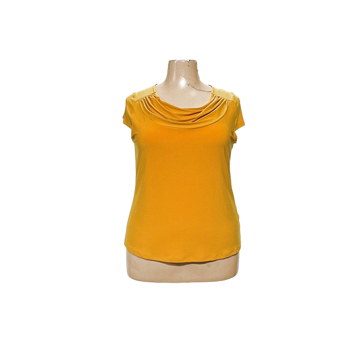 Kasper Yellow Blouse 1X