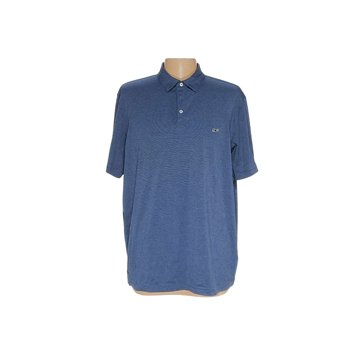 Vineyard Vines Blue Striped Polo