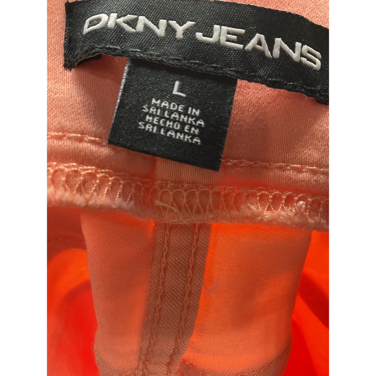 DKNY Orange Women's Bermuda Shorts (Size L)