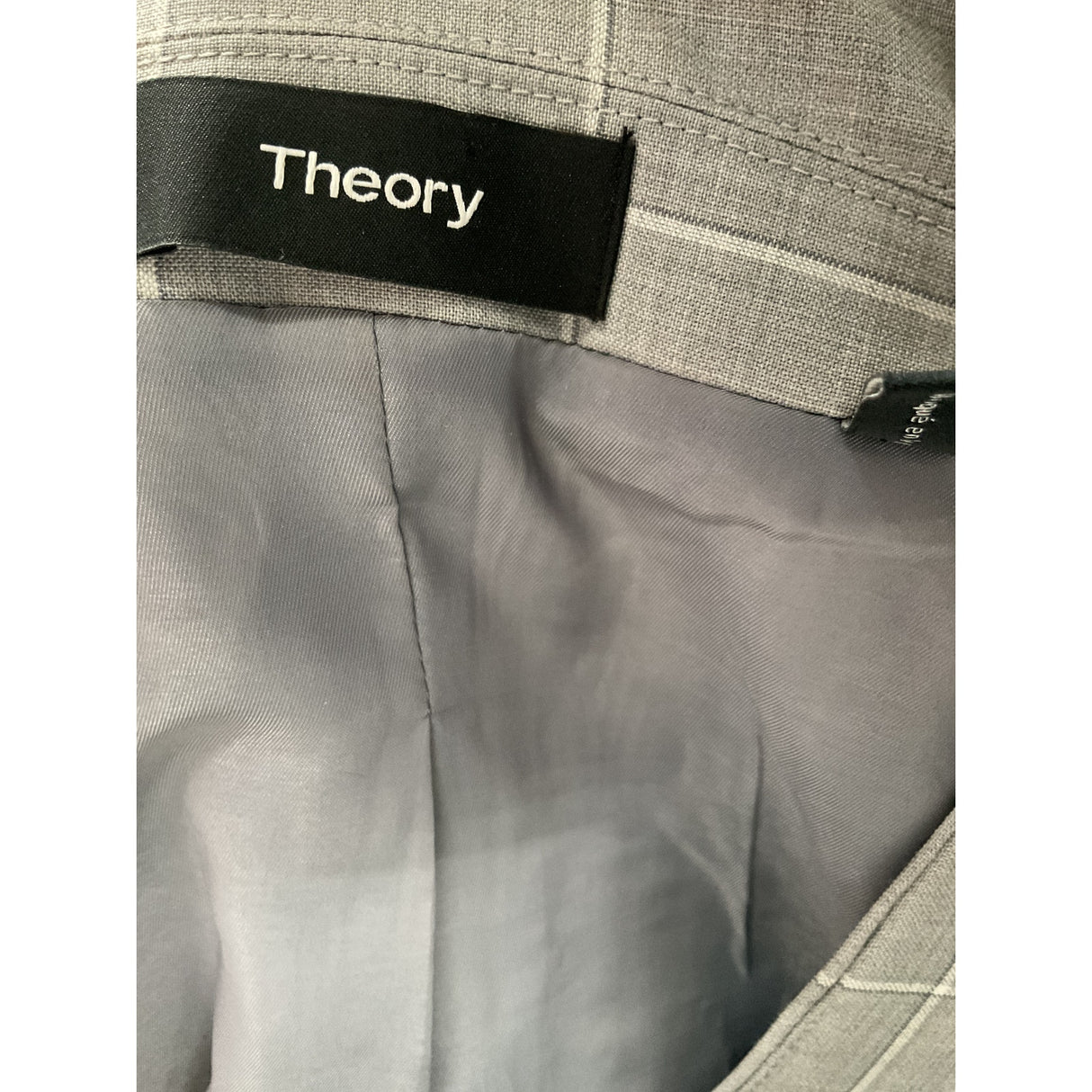 Theory Gray Wool Blazer - Women's Size 00