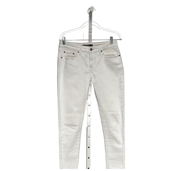 Levi's White Ankle Jeans, Women's Size 11