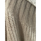 LOFT Beige Knit Cape - Women's M/L