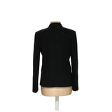 Ann Taylor Black Cotton Blazer, Size 10