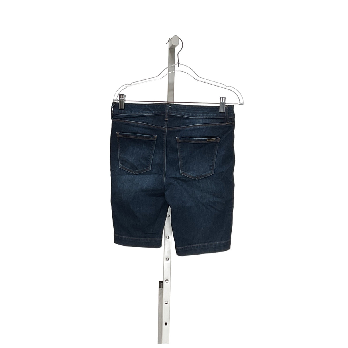 WHBM Blue Bermuda Shorts, Size 4