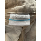 Columbia Men's Cream Chino Shorts, 34W