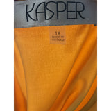 Kasper Yellow Blouse 1X