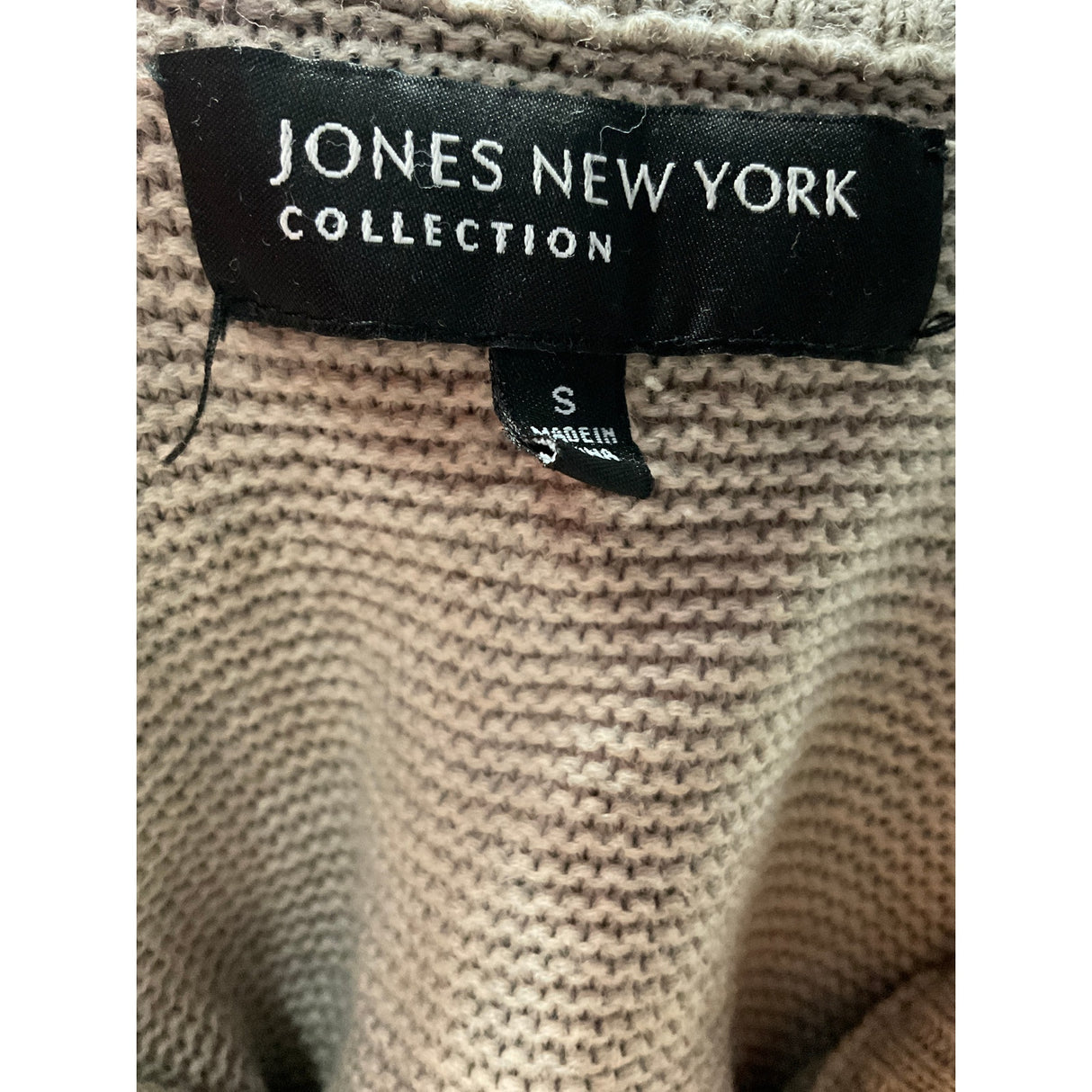 Jones New York Brown Sweater Dress - Women's size S