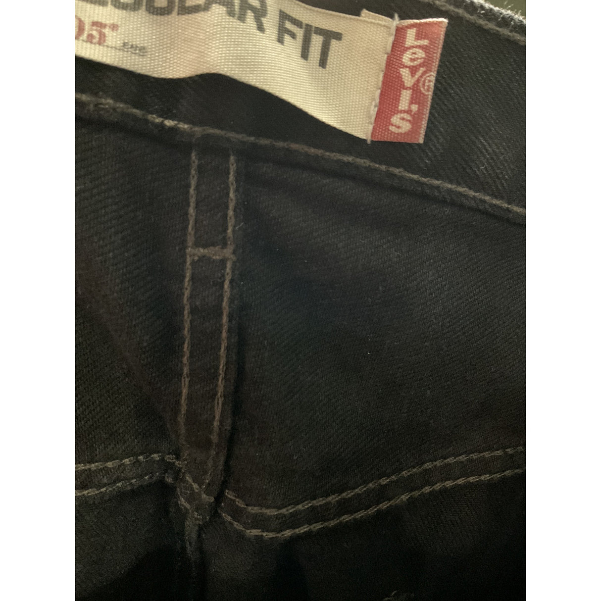 Levi's Black Men's Straight Jeans 40x32