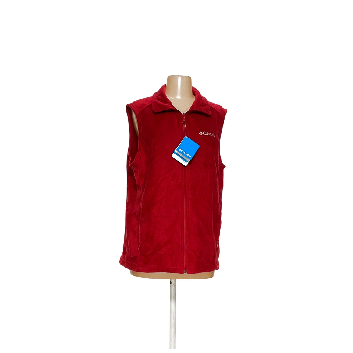 Columbia Red Fleece Vest