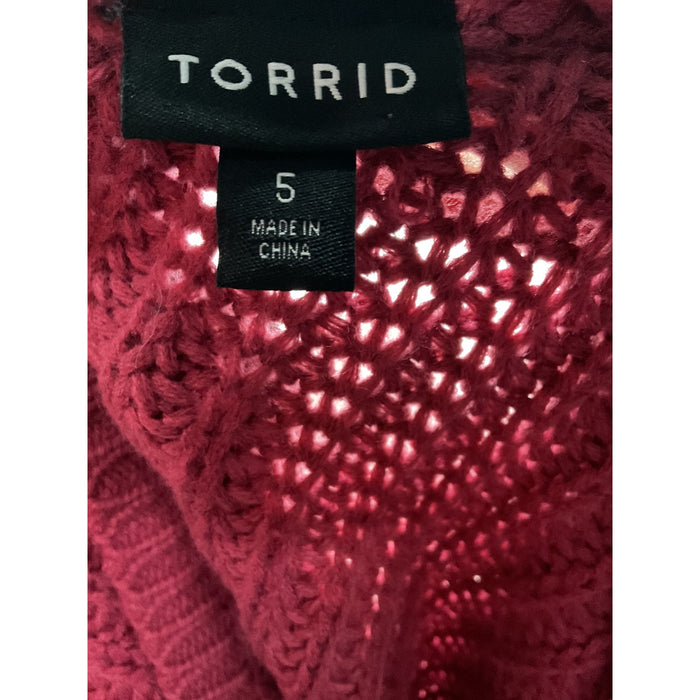 TORRID Purple Plus Size Sweater