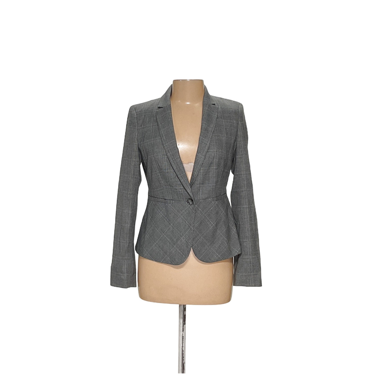 Ann Taylor Gray Basic Jacket Size 4