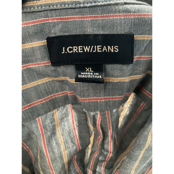 J. Crew Men's Multicolor Button-Up Shirt XL