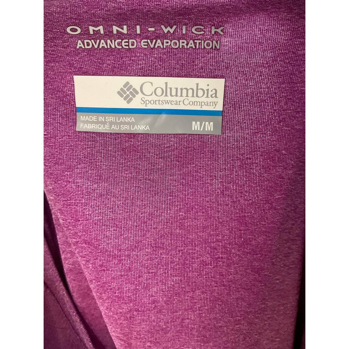 Columbia Purple Blouse - Women's M