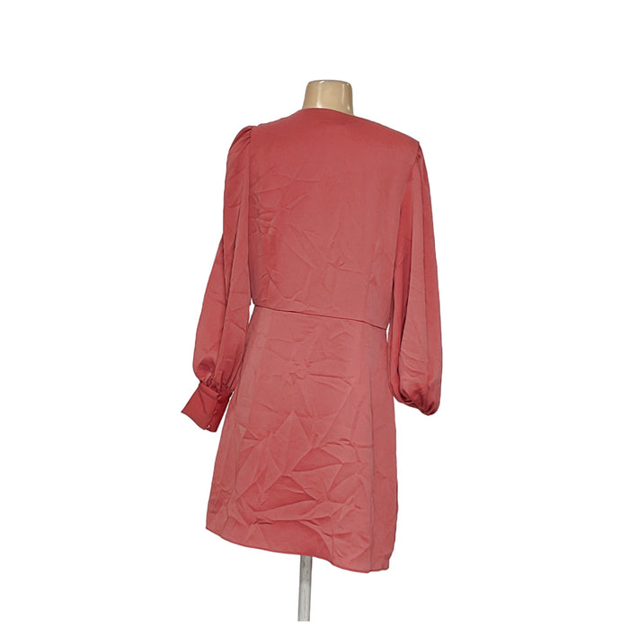 ALEXIA ADMOR Pink Midi Shirt Dress in Size 8