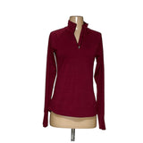 Reebok Red Henley Sweatshirt - Women's S