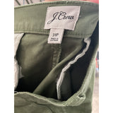 J.Crew Green Ankle Jeans - Size 31 Petite