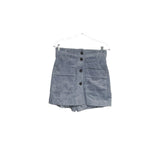 ZARA Women's Gray Corduroy Skort - Size M