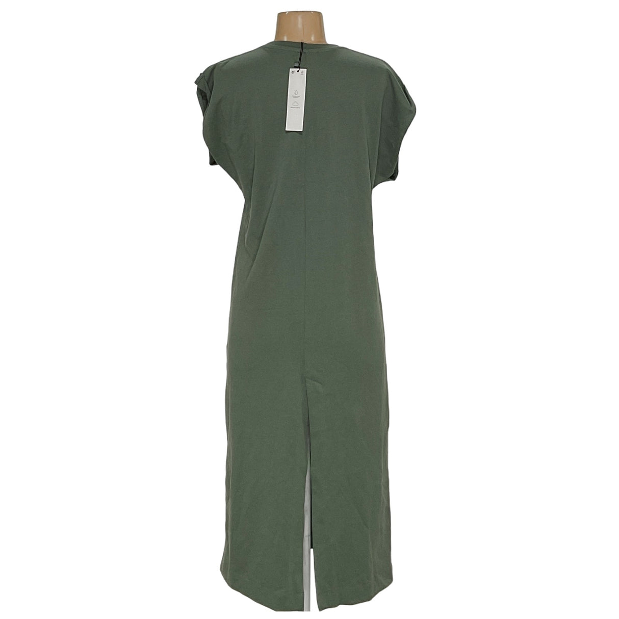 ZARA Green A-Line Midi Dress (XS)