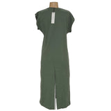 ZARA Green A-Line Midi Dress (XS)