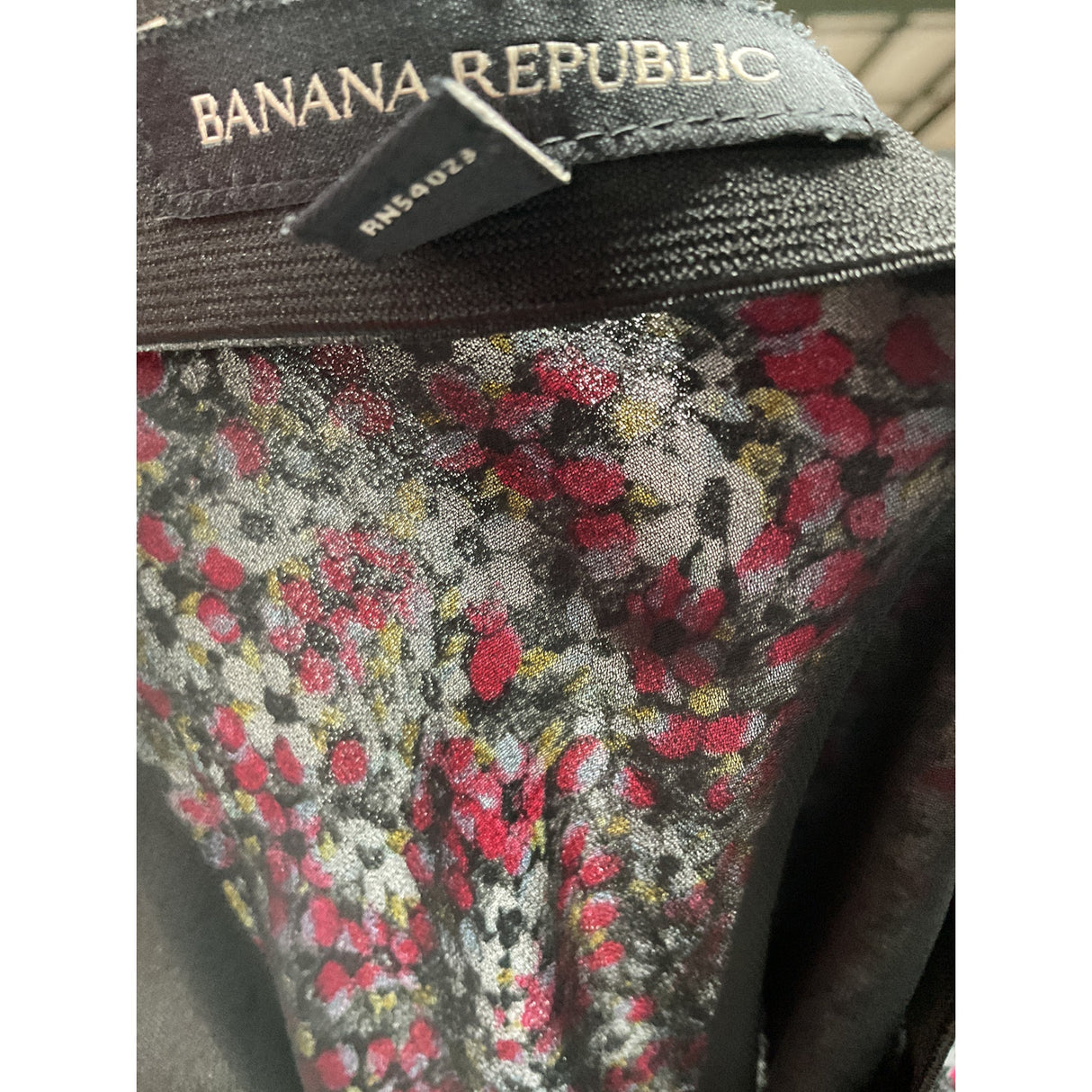 Banana Republic Multicolor A-Line Midi Skirt (S)