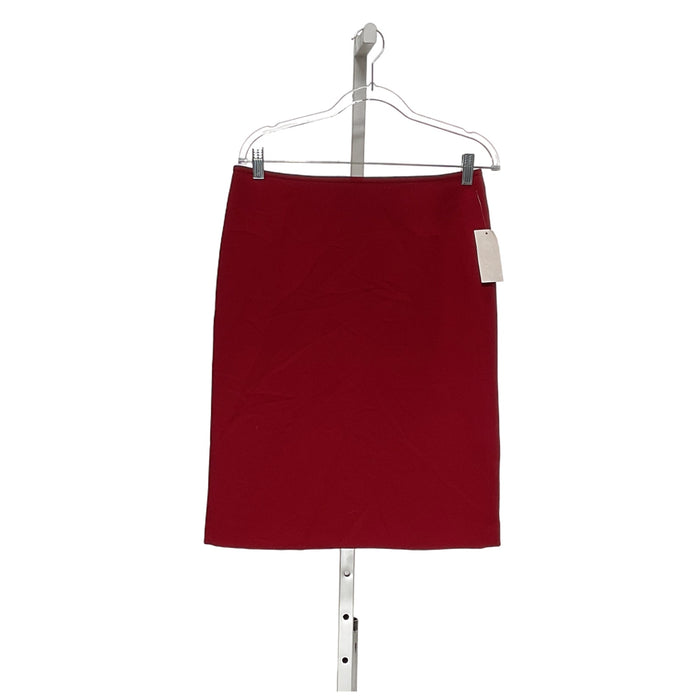 Tahari Red Mini Skirt Size 8