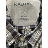 Nautica Multicolor Plaid Button-Down Shirt