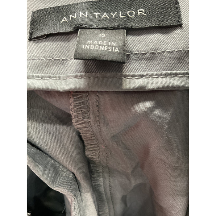 Ann Taylor Women's Gray Sailor Shorts