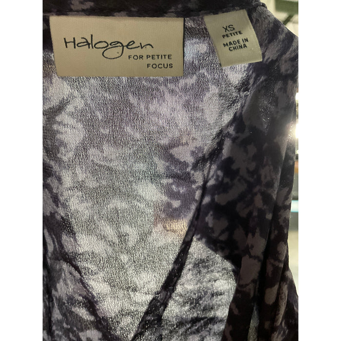 Halogen Multicolor Silk Blouse - Women's XS