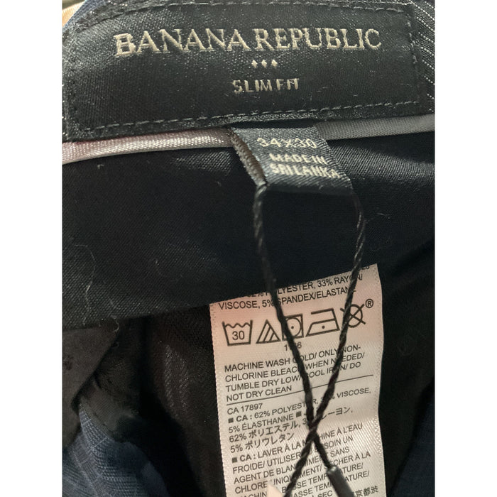 Banana Republic Blue Dress Pants - Size 34