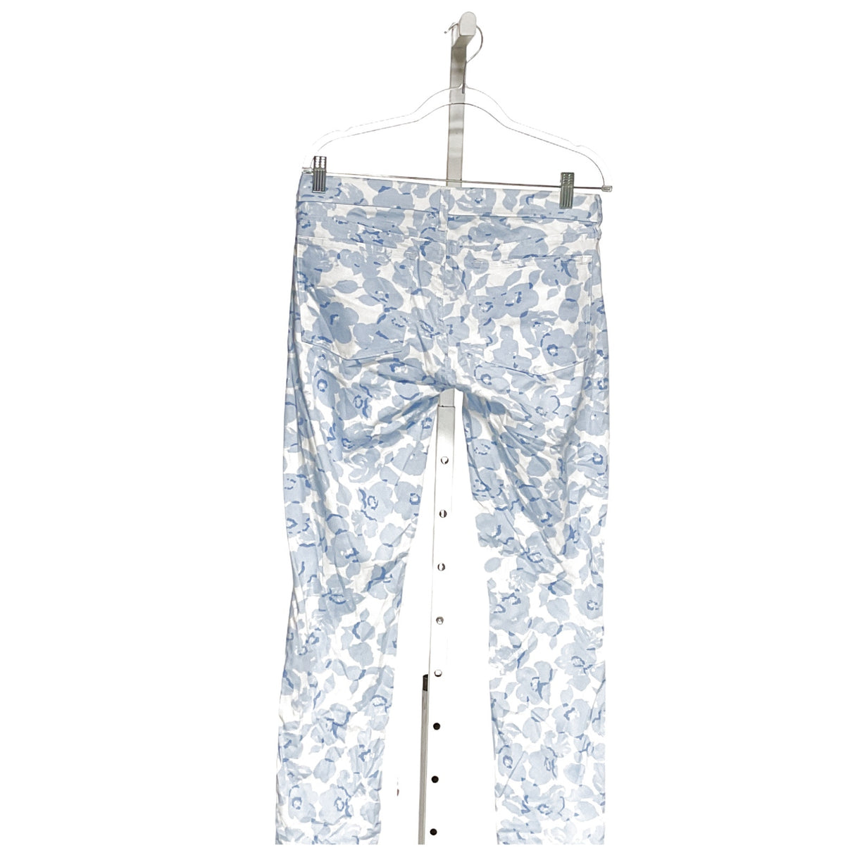 J. Crew Blue Floral Print Pants - Size 28