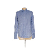 B. Republic Blue Button-Up Shirt M