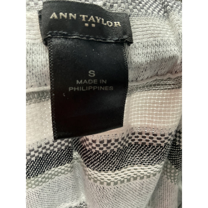 Ann Taylor Gray Mini Skirt