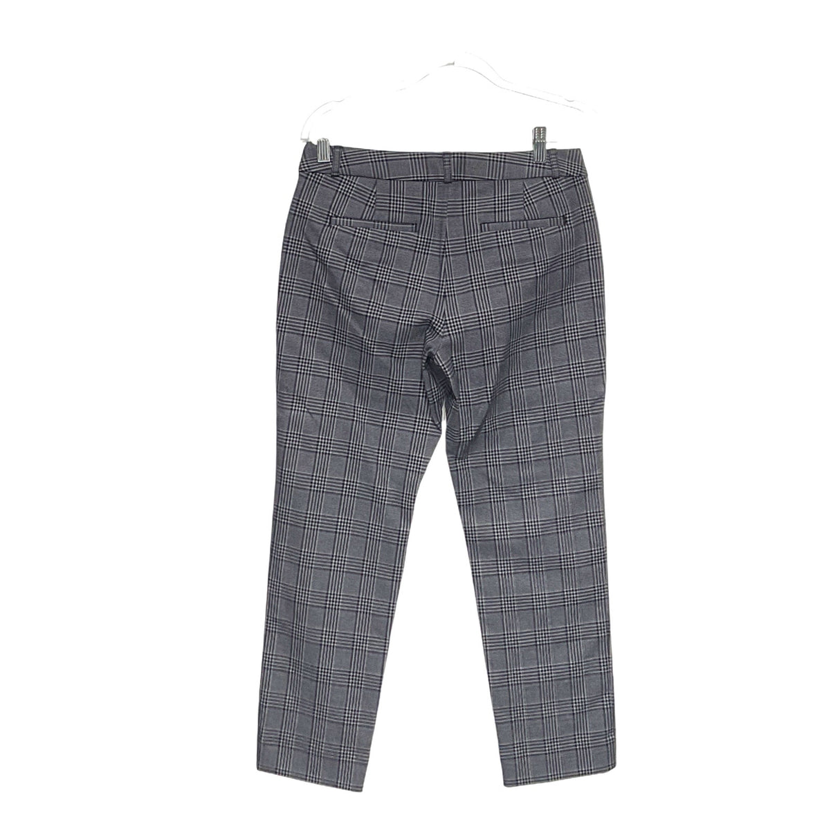 Banana Republic Women's Gray Plaid Pants