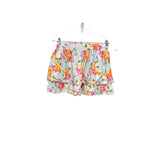 A&F Blue Floral Mini Skirt sz L