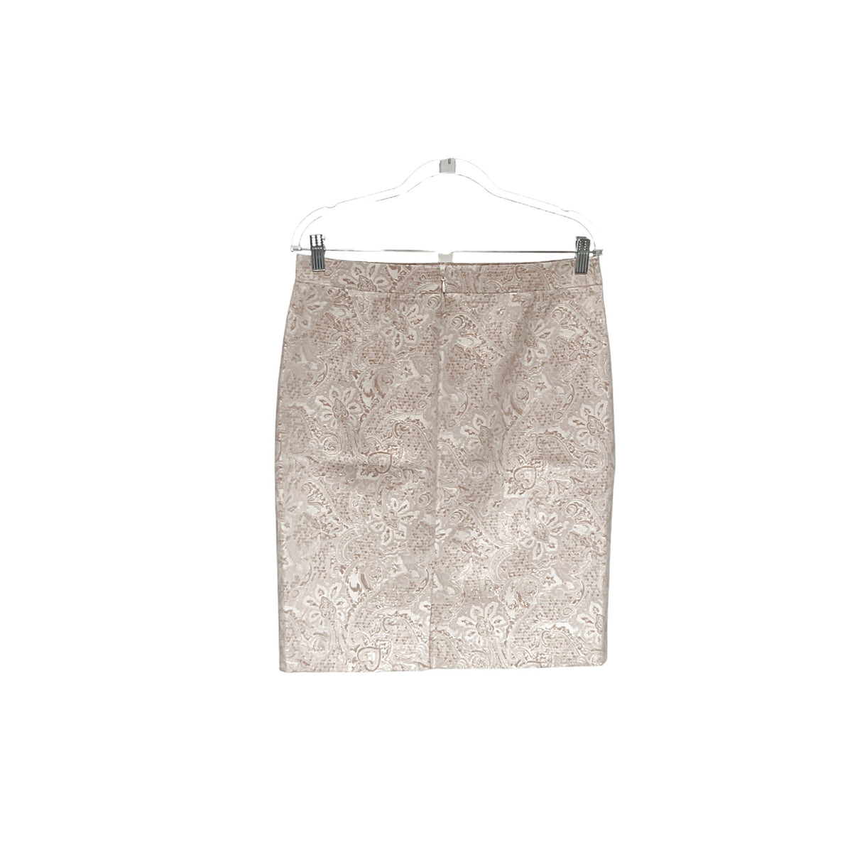 J. Crew Beige Paisley Mini Skirt