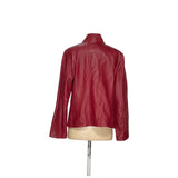 Nine West Red Motorcycle Jacket, Size L