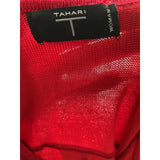 Tahari Red Plus Size Rayon Sweater