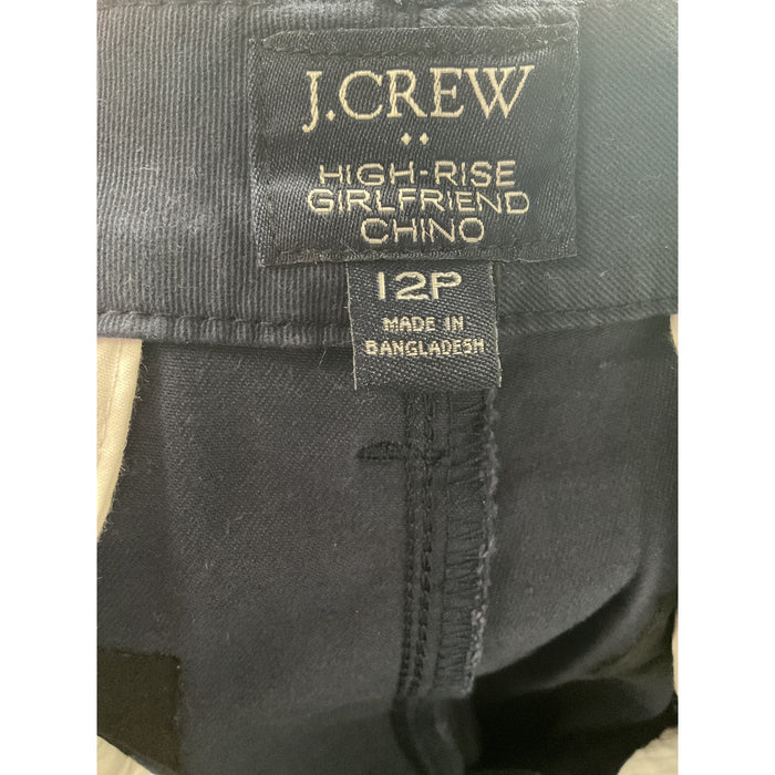 J. Crew Blue Petite Ankle Pants Size 12