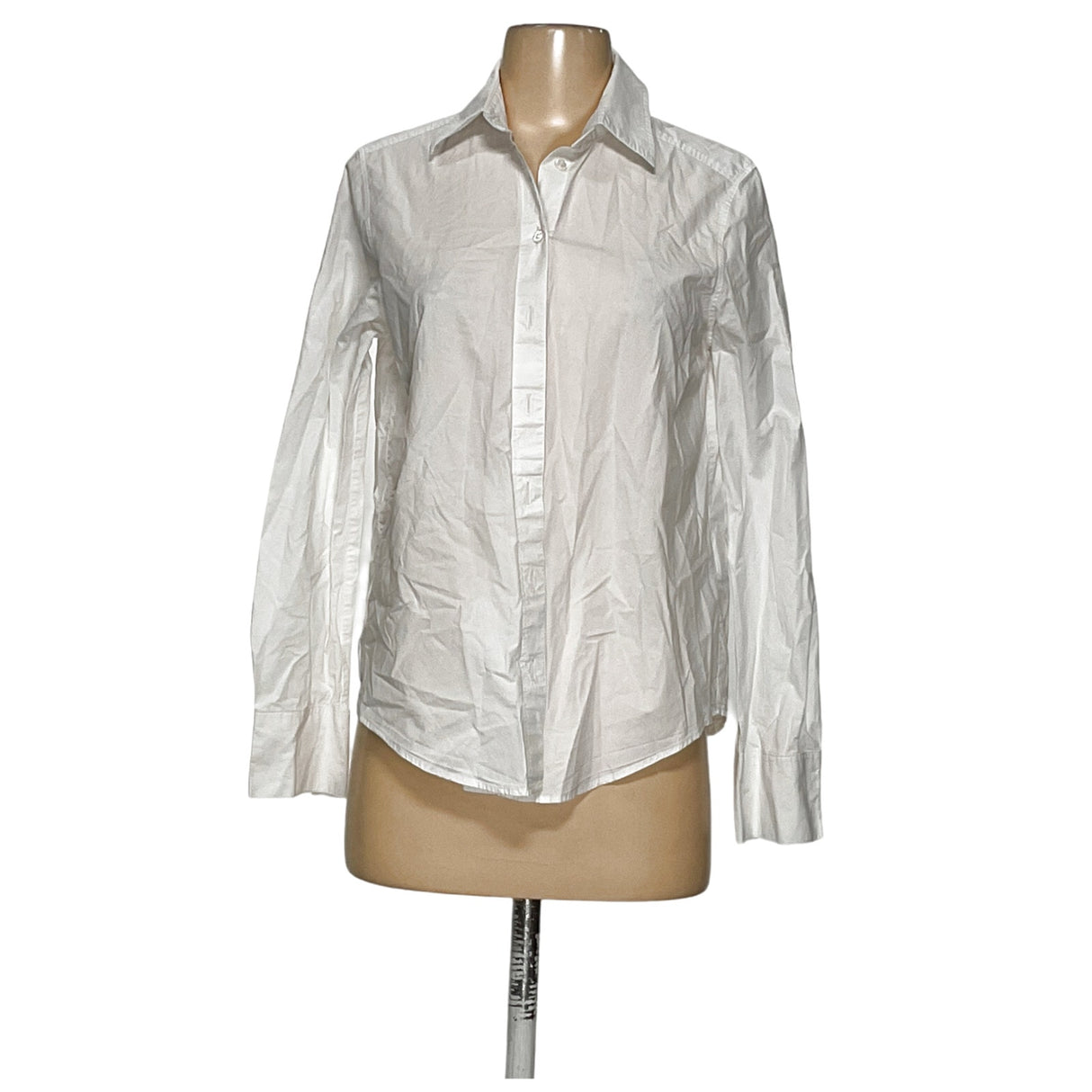 Banana Republic White Button-Up Shirt (XS)