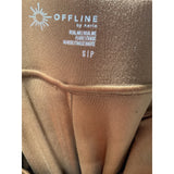 Aerie Brown Ankle Activewear Pants, Size SP